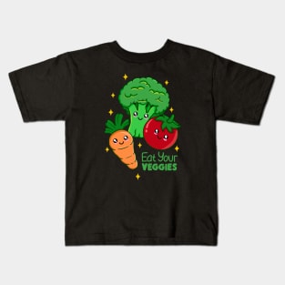 Eat Your Veggies Kids T-Shirt